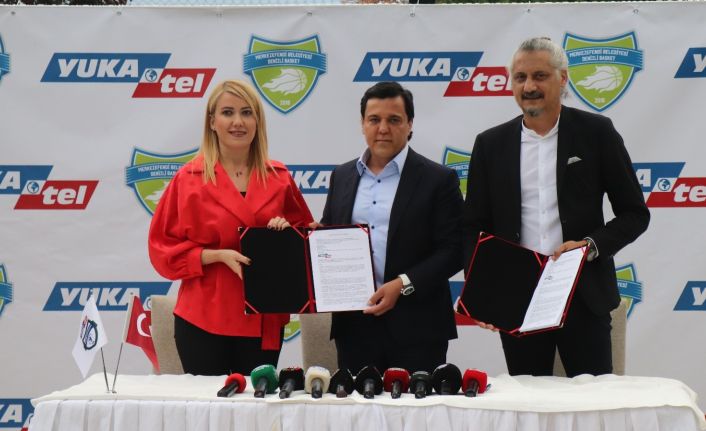 Merkezefendi Belediyesi Denizli Basket Kulübüne ‘Yukatel’ isim sponsoru oldu