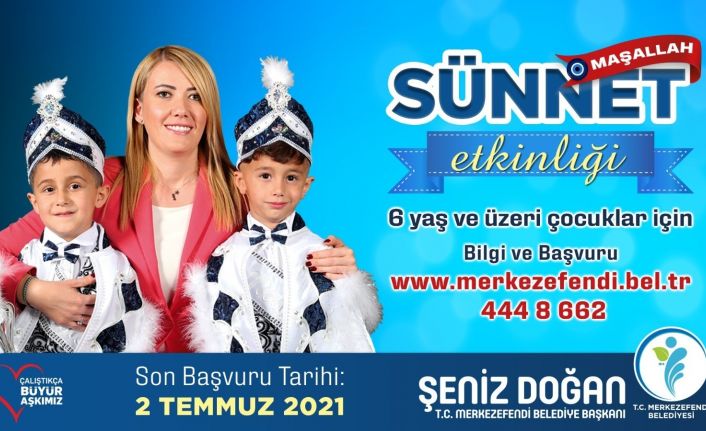 Merkezefendi Belediyesi’nden sünnet şöleni