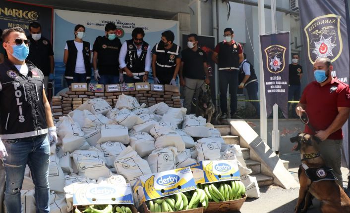 Mersin’de ele geçirilen kokainin miktarı 1 ton 300 kiloya yükseldi