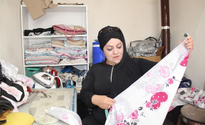 Mikro krediyle açtığı iş yeri küle döndü, pes etmedi yeni bir iş yeri açtı