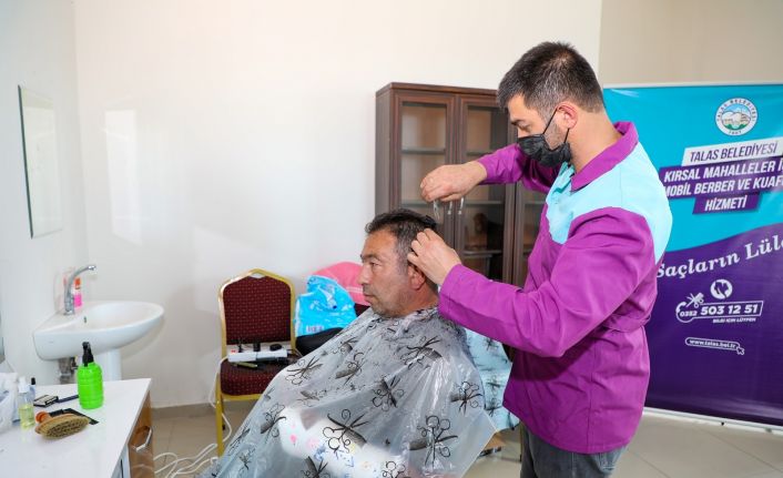 Mobil kuaför uygulaması kırsaldan tam not aldı