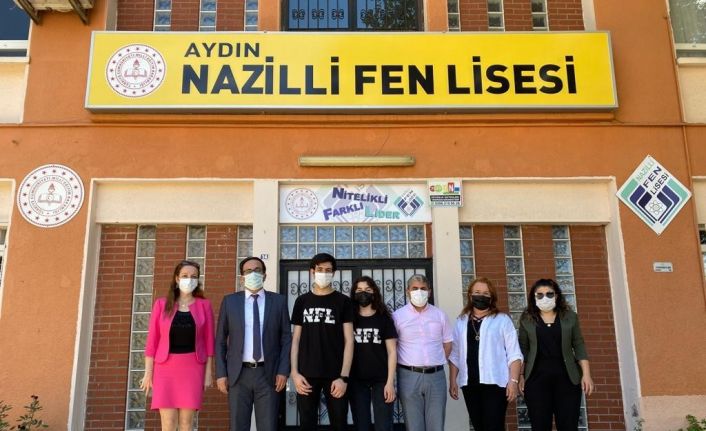 Nazilli Fen Lisesi öğrencileri IV. Ulusal Bilim Kampında Türkiye birincisi oldu