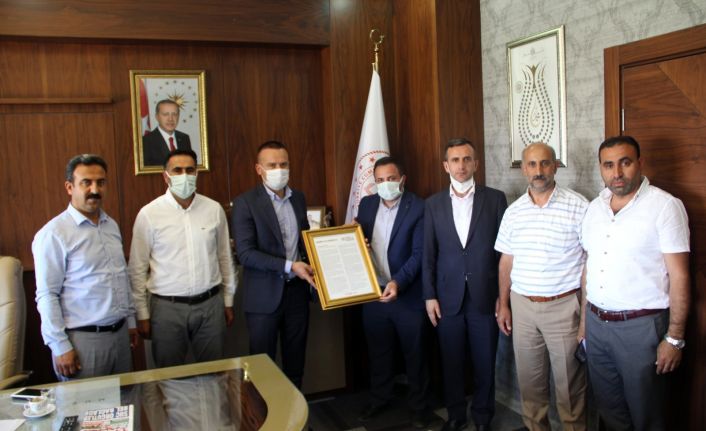 Önder Derneği Bölge Sorumlusu Yıldırım’dan Milli Eğitim Müdürü Tekin’e ziyaret