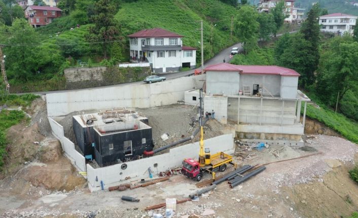 Rize’nin içme suyu elektrik üretimi için gün sayıyor