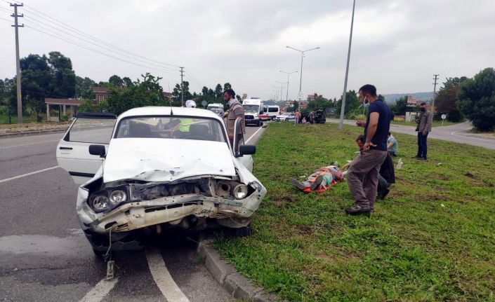 Samsun’da trafik kazası: 6 yaralı
