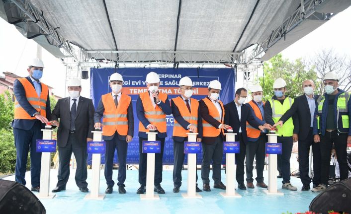 Şekerpınar Bilgi Evi ve Aile Sağlığı Merkezi’nin temeli atıldı