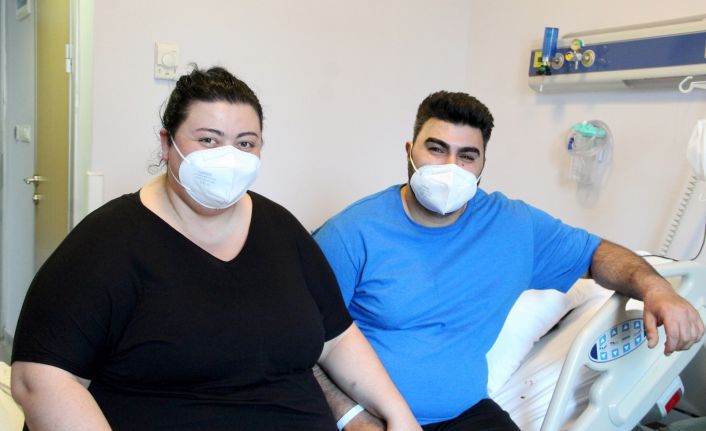 Toplam ağırlıkları 300 kilograma yaklaşan gurbetçi obez çift, bebek hayallerini Antalya’da gerçekleştirecek