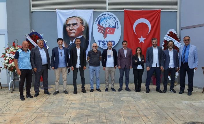 TSYD Trabzon Şubesi’ne ilk ziyaret Mustafa Hacıkerimoğlu’ndan