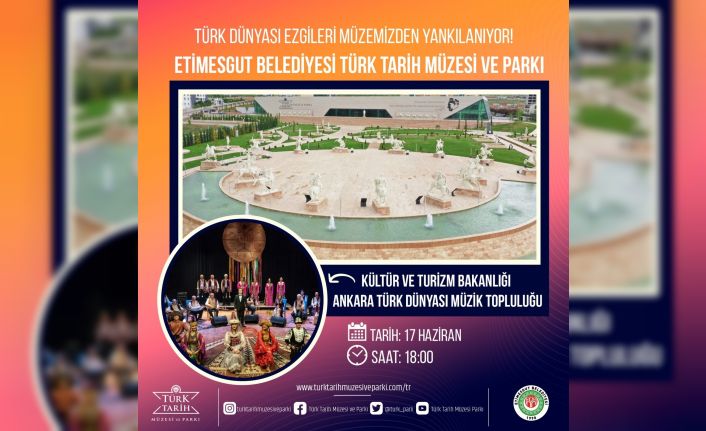 Türk Tarih Müzesi özel bir konsere ev sahipliği yapıyor