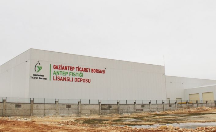 Türkiye’nin ilk ve tek Antep fıstığı lisanslı deposu Gaziantep’te açılıyor