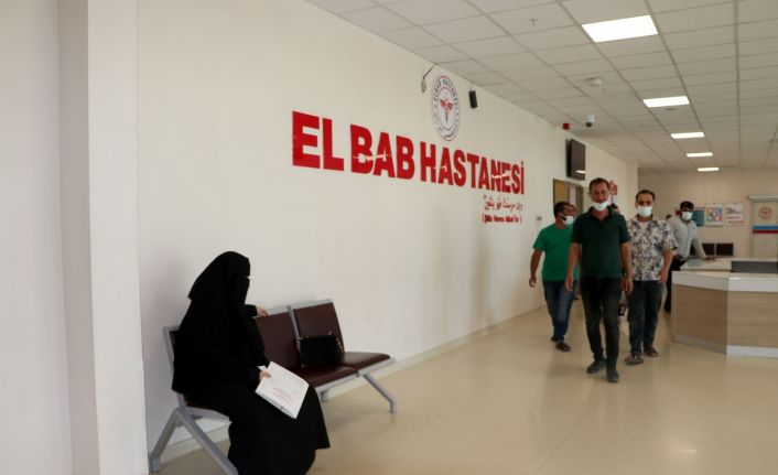 Türkiye’nin yaptığı El-Bab Hastanesi yılda 230 bin hastaya şifa kapısı oluyor