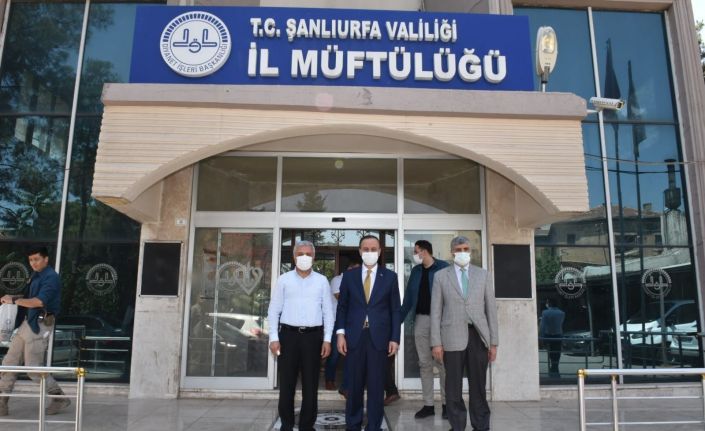 Vali Erin’den sağlık müdürü ve müftüye hayırlı olsun ziyareti