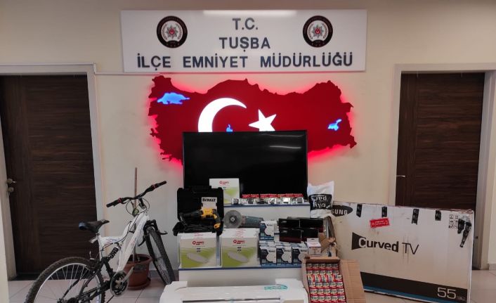 Van’da 30 bin TL değerindeki 161 adet çalınan malzeme ele geçirildi