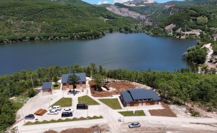 Zinav gölü turizme kazandırılıyor