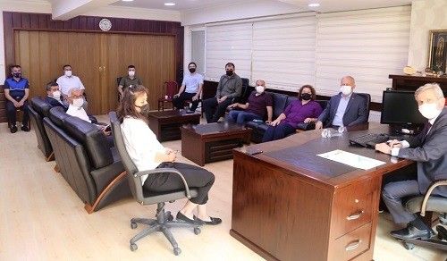 Zorlu bir korona süreci atlatan Başkan Şevkan, 70 gün sonra görevinin başına döndü