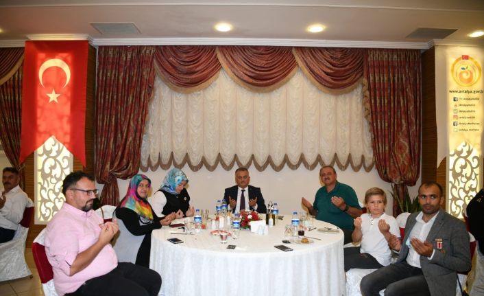 15 Temmuz’un 5. yıldönümünde şehit ve gazi yakınları yemekte buluştu