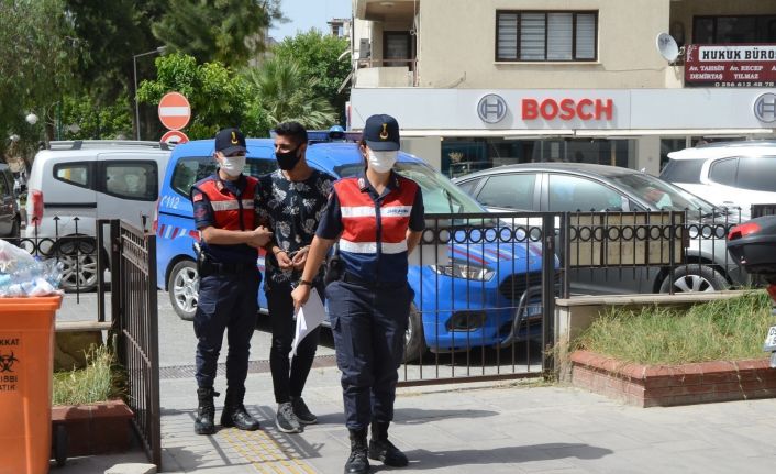 18 yıl 9 ay kesinleşmiş hapis cezası bulunan şüpheliyi Jandarma yakaladı
