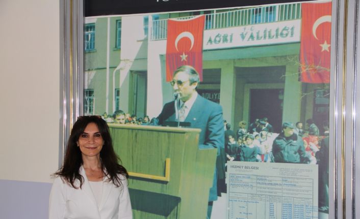 Ağrı Eski İl Milli Eğitim Müdürü İsmet Ömeroğlu’nun kızından anlamlı ziyaret