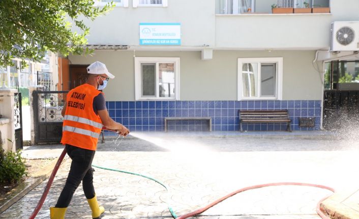 Atakum’da ibadethaneler bayrama hazır