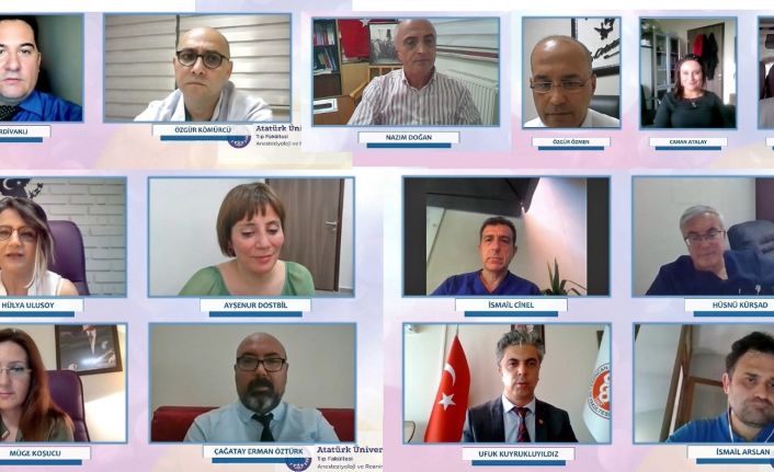 Atatürk Üniversitesi ev sahipliğinde “Yoğun Bakıma Güncel Bakış” konulu sempozyum düzenlendi
