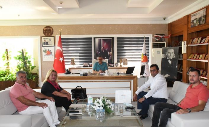 ATSO, Topaloğlu ile Kemer’deki korsan araç kiralama ofislerini görüştü