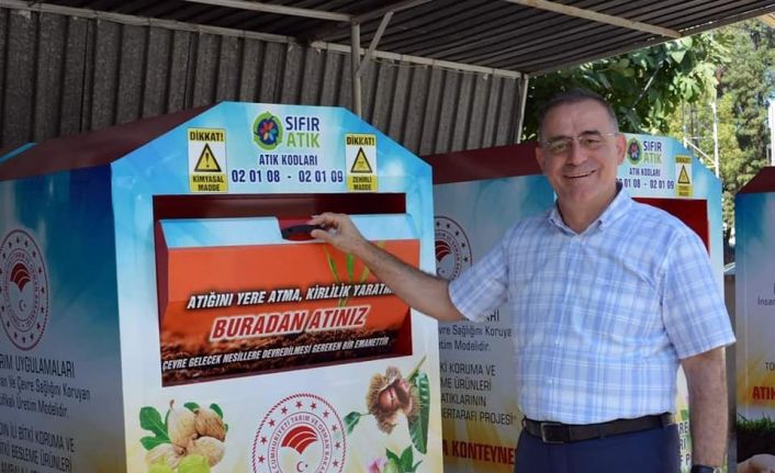 Aydın’da 10 adet ambalaj getirene 1 litre sıvı gübre hediye