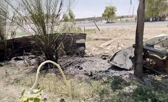 Ayn el-Esed Askeri Üssü’ne saldırı düzenleyen kamyondaki roketler patladı