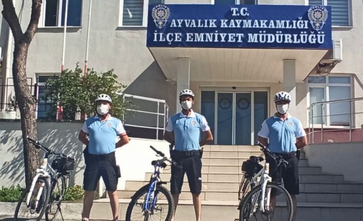 Ayvalık’ta polisten yepyeni bir uygulama