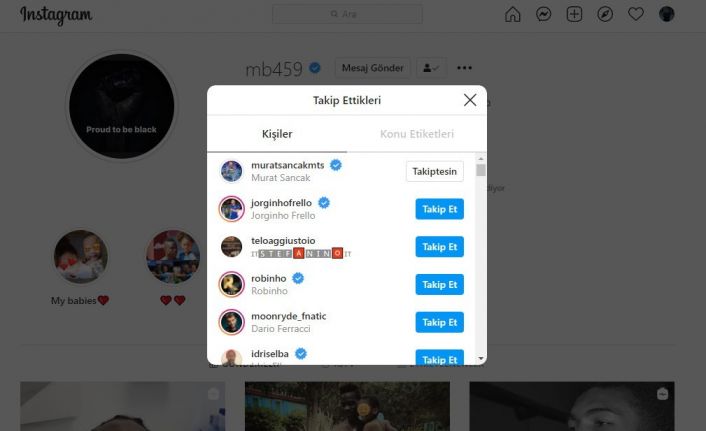 Balotelli ve Murat Sancak takipleşmeye başladı