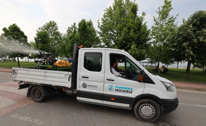 Başiskele’de vektörle mücadele sürüyor