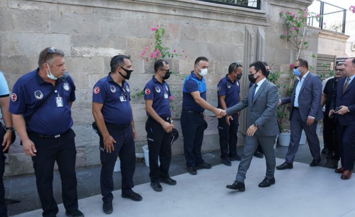 Başkan Ahmet Aras, personeli İle bayramlaştı