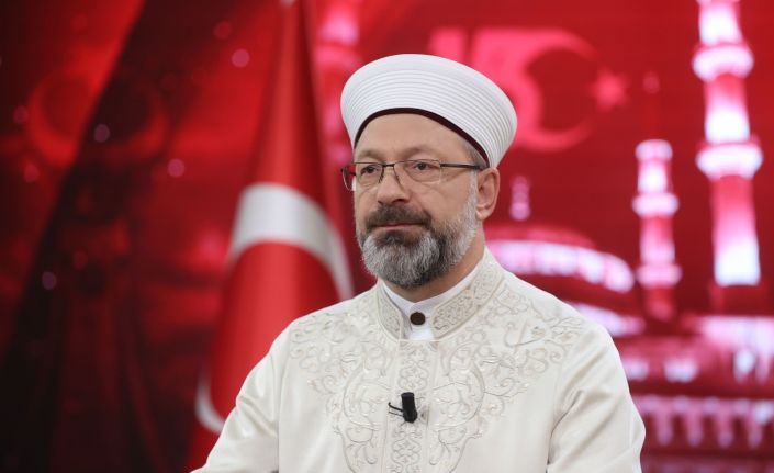 Başkan Erbaş’tan 15 Temmuz mesajı: “FETÖ bir terör şebekesidir”