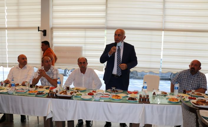 Başkan Tuncel, esnaf ve sektör temsilcileri ile bir araya geldi