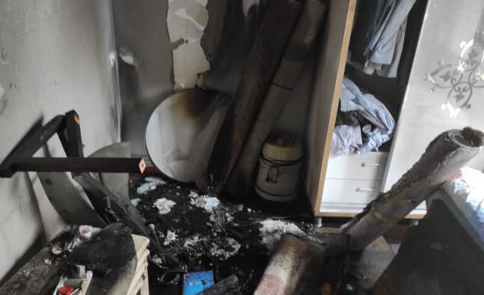 Başkent’teki yangında kundaklama şüphesi