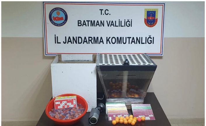 Batman’da kumar oynayan 19 kişiye 37 bin 393 TL para cezası kesildi