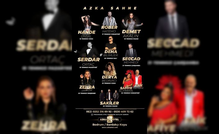 Bayramda Bodrum’a yıldız yağacak