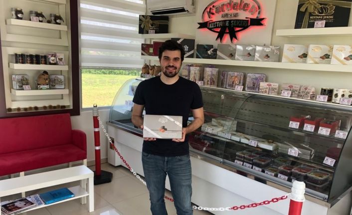 Bayramda en güzel hediye Kardelen kestane şekeri