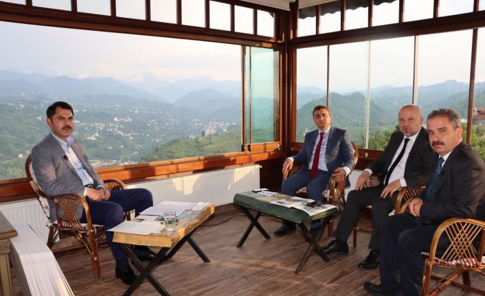Çevre ve Şehircilik Bakanı Kurum, ‘Anadolu Soruyor’un konuğu oldu