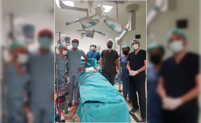Çorum’da ilk kez HİPEK yöntemi ile ameliyat yapıldı