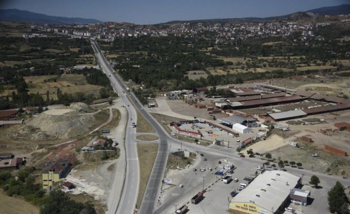 D-100 Karayolu Kastamonu-Çorum kesimi havadan denetlendi