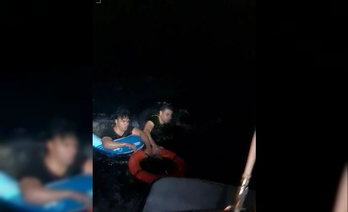Deniz yatağı ile Yunan Adasına geçmeye çalıştılar