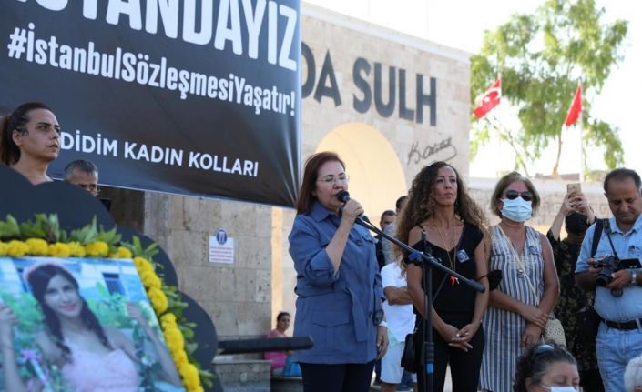 Didim, cinayete kurban giden Yağmur için tek yürek oldu