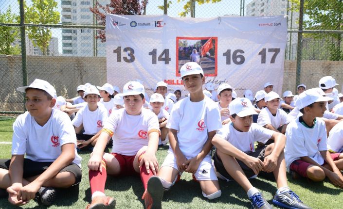 Diyarbakır’da 15 Temmuz şehitleri anısına "Spora Gel Vatan Turnuvası" yapıldı
