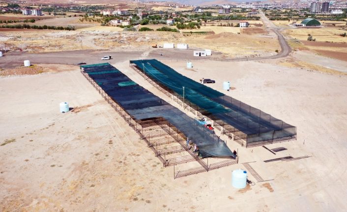 Elazığ’da  kurban satış ve kesim alanı hazırlandı