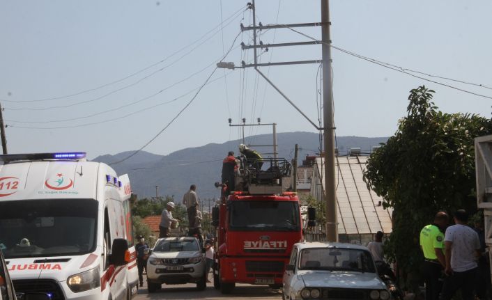 Elektrik akımına kapılan şahıs hayatını kaybetti