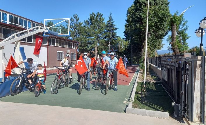 Gediz’de “Sağlık İçin Bir Pedal da Sen Çevir” etkinliği