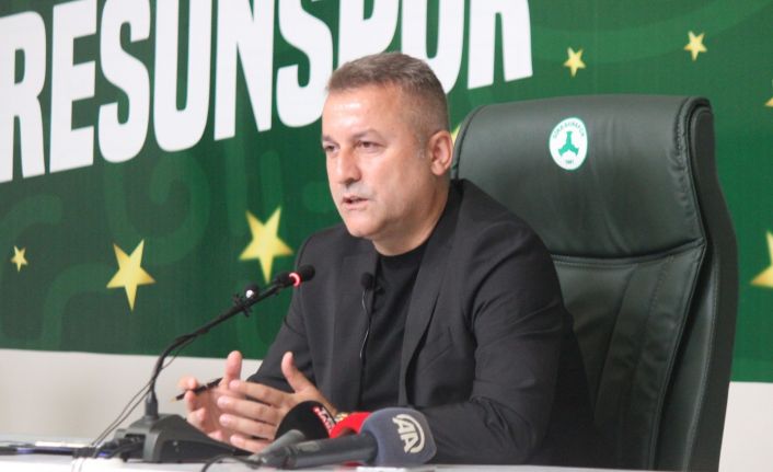Giresunspor Başkanı Karaahmet: “Giresunspor, Süper Lig’de yeni bir hikaye yazacak”