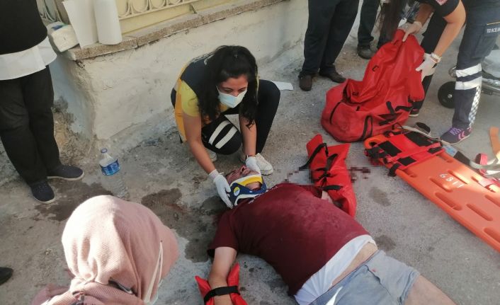 Hava almak için çıktığı balkondan aşağıya düştü