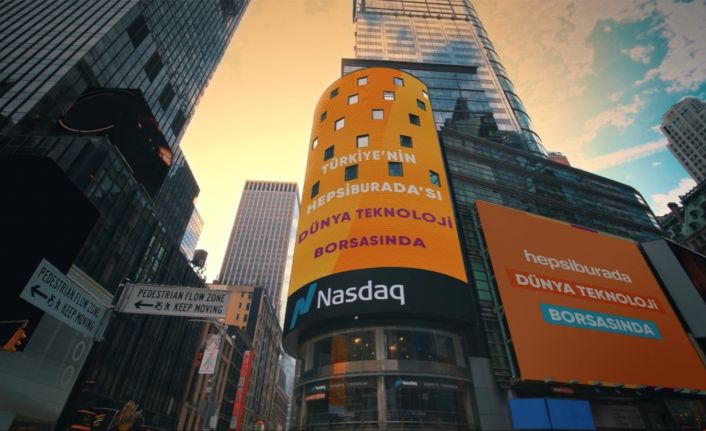 Hepsiburada’nın, NASDAQ’taki piyasa değerlemesi 4 milyar dolara ulaştı