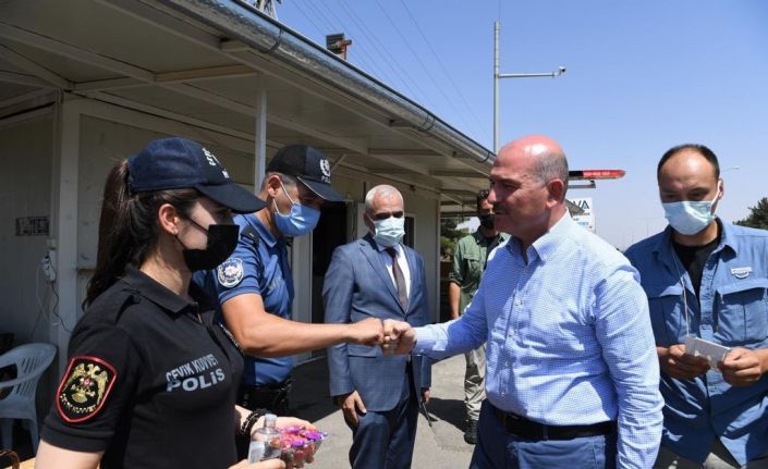 İçişleri Bakanı Soylu Kilis’te